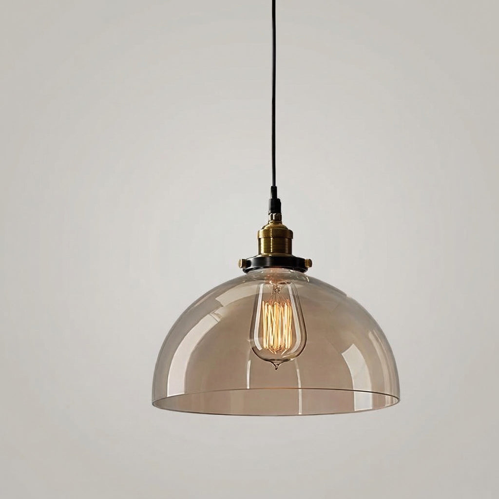 Industriële glazen koepelhanger | Ormexis