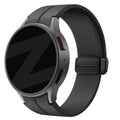 Pásek Bandz s D sponou ze silikonu pro Samsung Galaxy Watch 5 Pro černý
