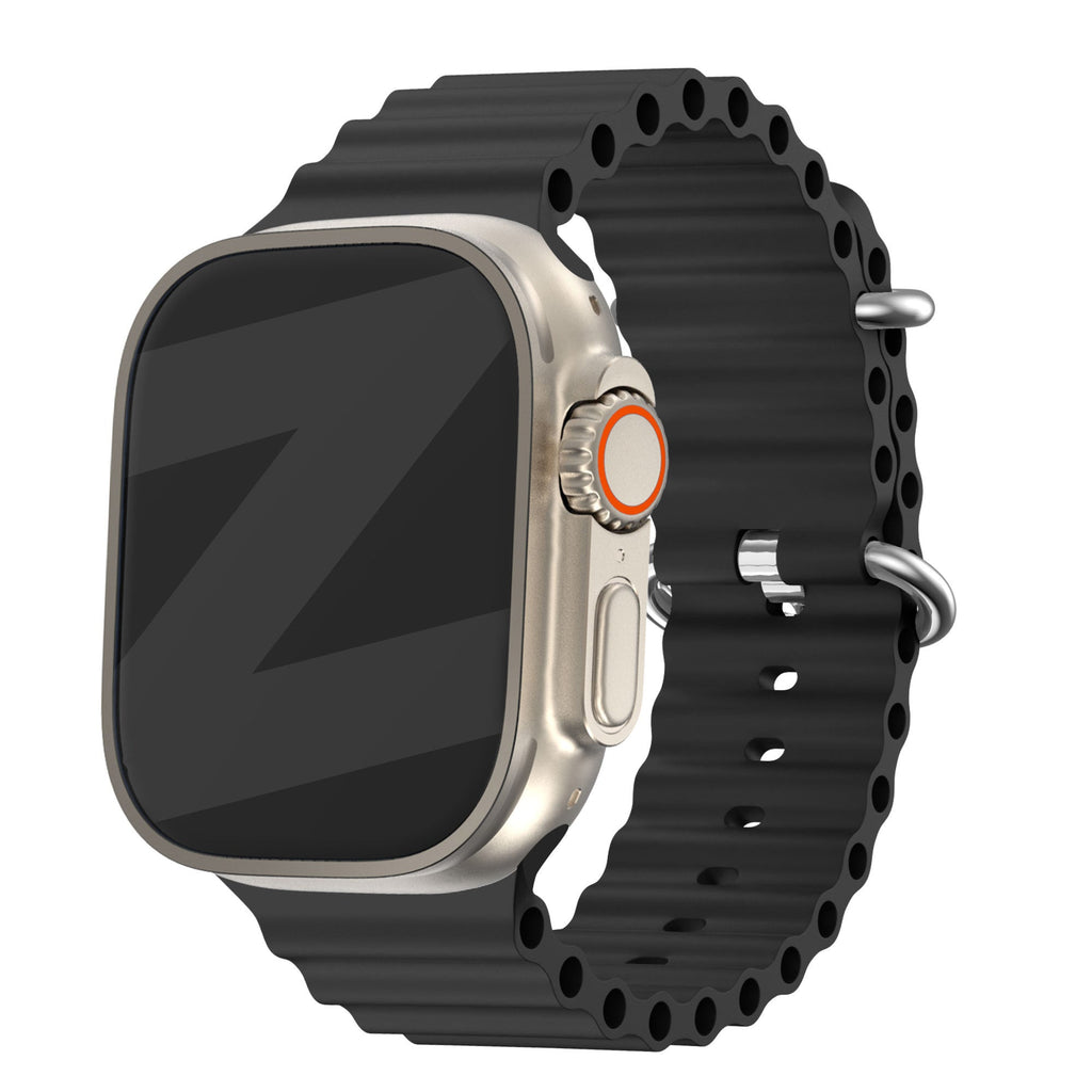Bandz Ocean Strap Apple Watch Black Band Accessory