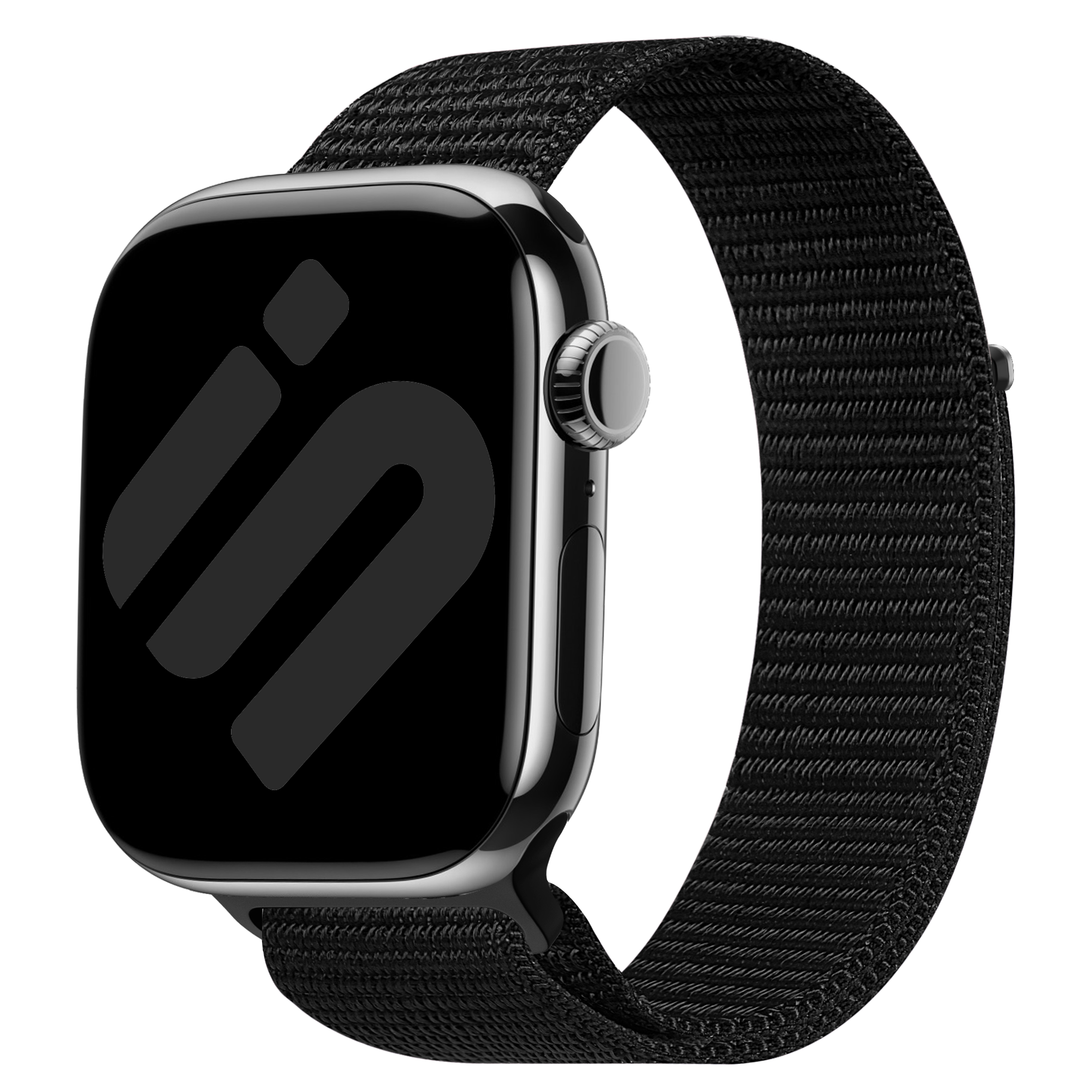 Apple Watch Black Nylon Band For Comfortable Everyday Wear