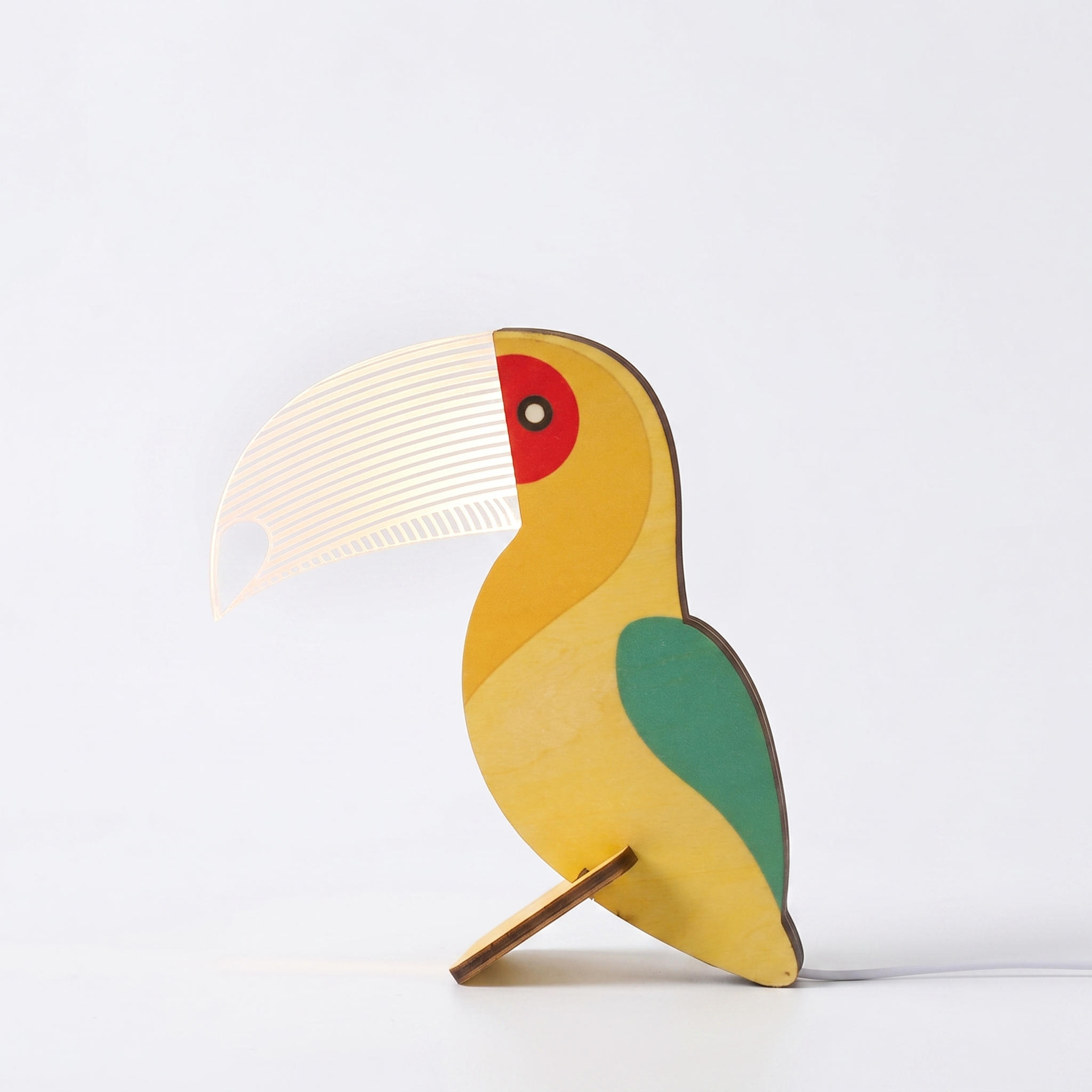 Toucan LED Night Light – Creative Bird Table Lamp for Bedroom, Nursery & Desk Decor | Ormexis