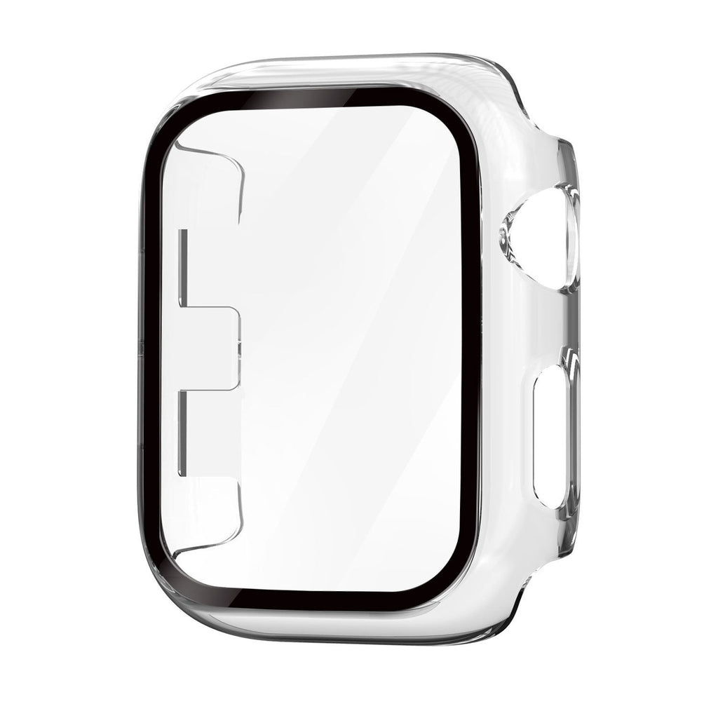 Apple Watch Transparent Glass Cover And Clear Hard Case