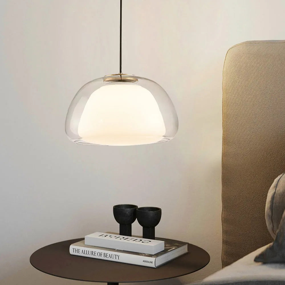 Minimalistinen lasiriippuvalaisin | Ormexis