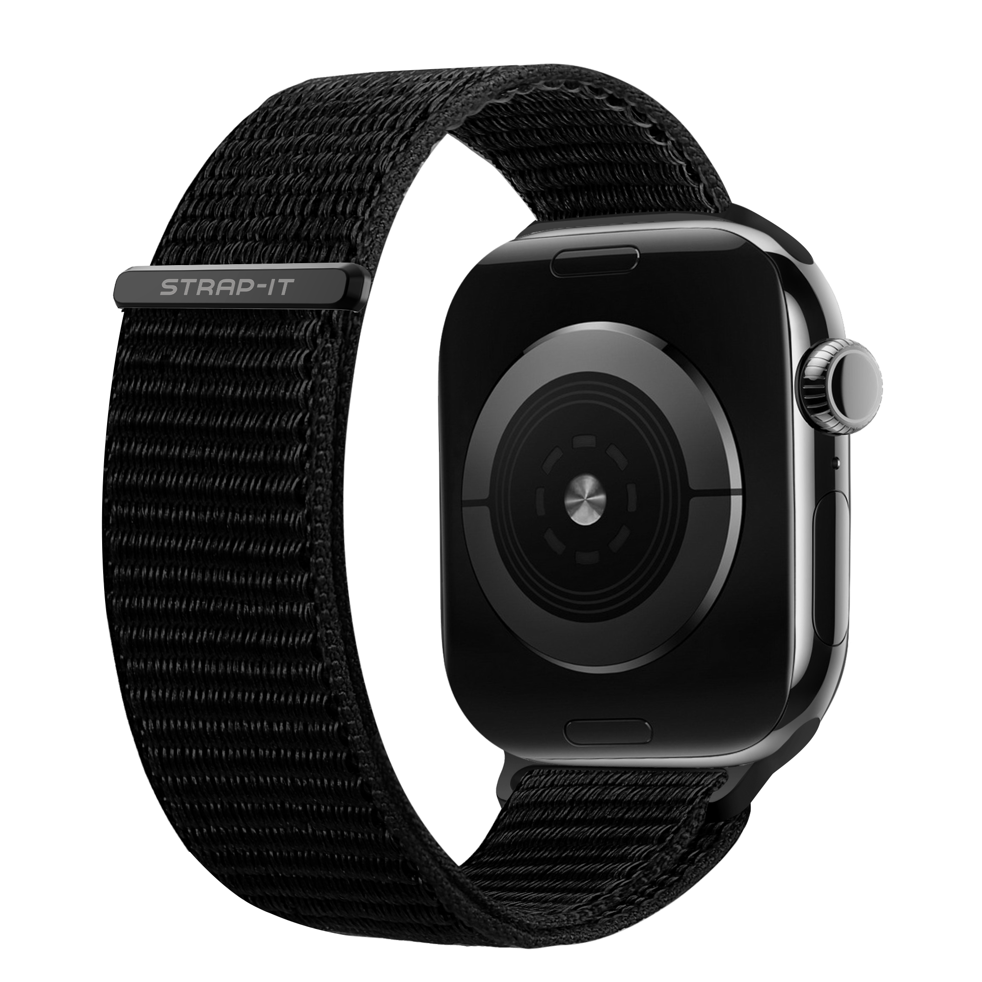 Apple Watch Black Nylon Band For Comfortable Everyday Wear