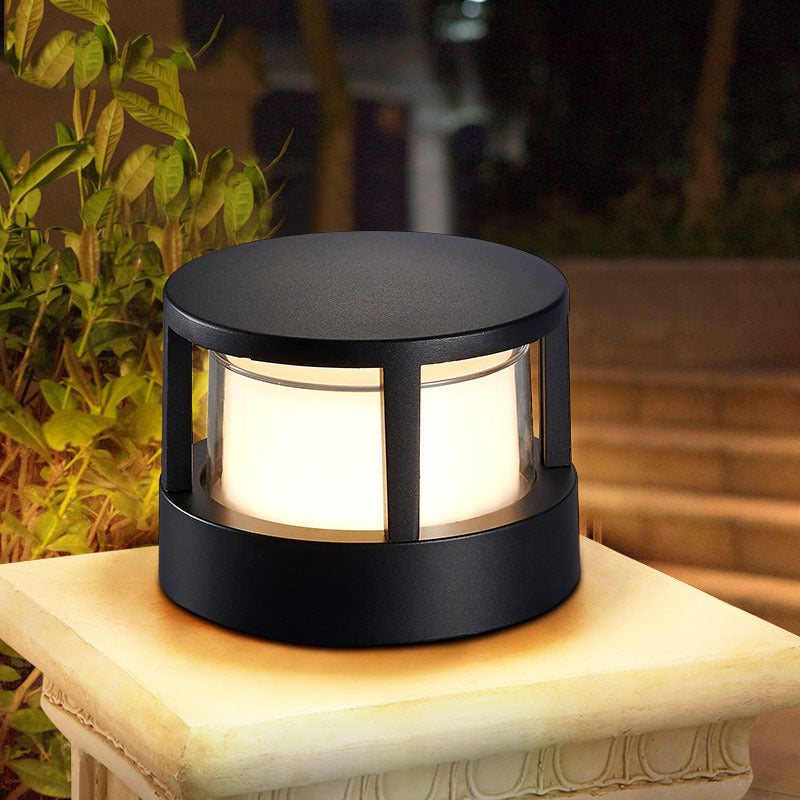 Framed Outdoor Pillar Light | Ormexis