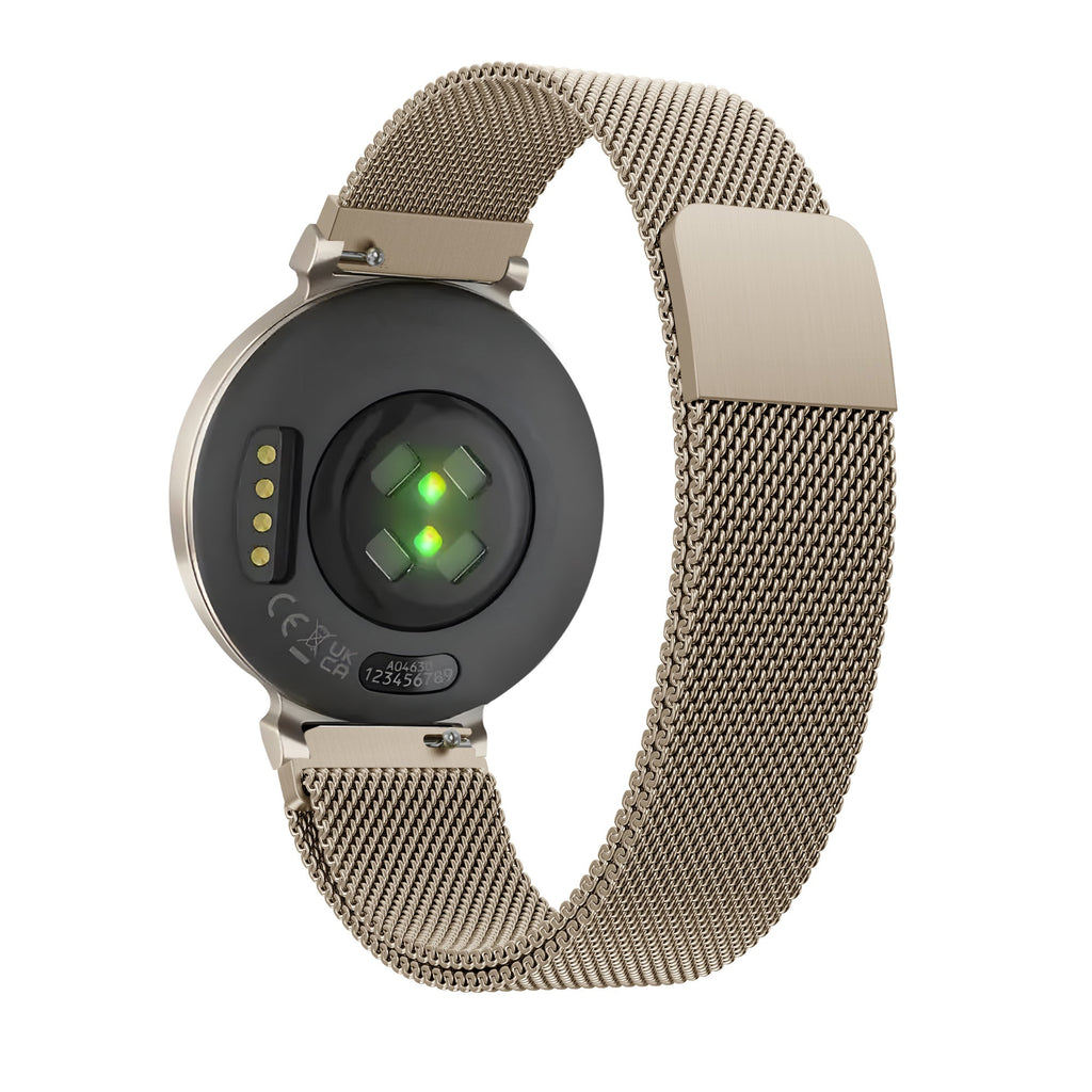 Bandz champagne Milanese smyčkový řemínek pro Garmin Lily 2