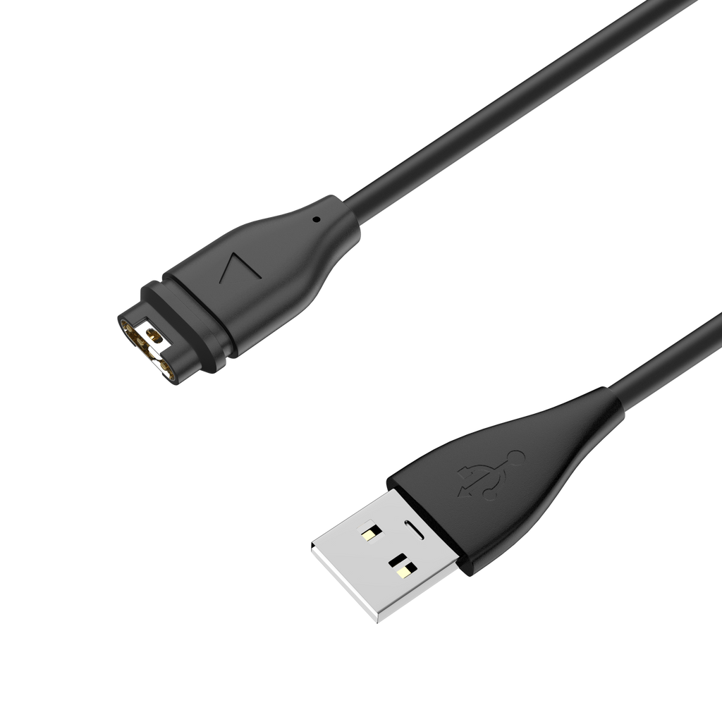 Garmin USB-A Charging Cable For Garmin Devices Black 100 Cm
