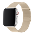 Apple Watch Band With Retro Gold Milanese Loop Strap