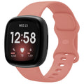 Original pink silikoneudskiftningsrem til Fitbit Versa 3