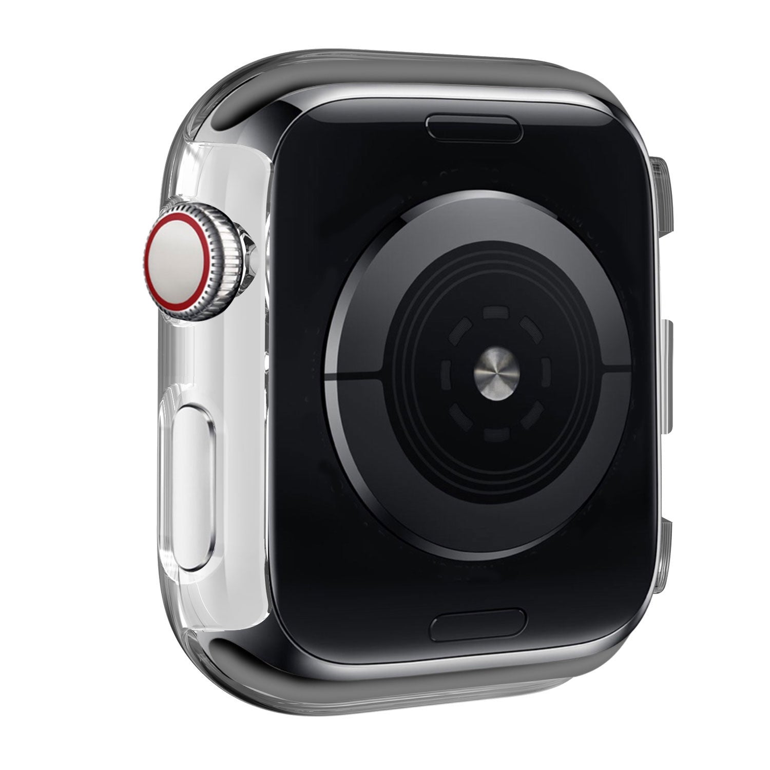 Apple Watch Transparent Glass Cover And Clear Hard Case