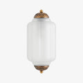 Ribbed Glass Capsule Wall Light | Ormexis