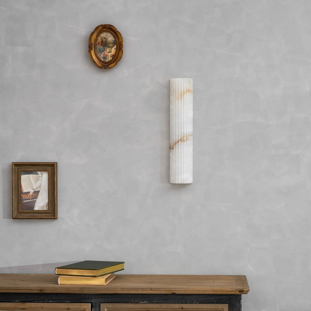 Rula Alabaster Wall Light | Ormexis