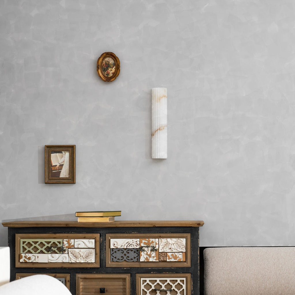 Rula Alabaster Wall Light | Ormexis