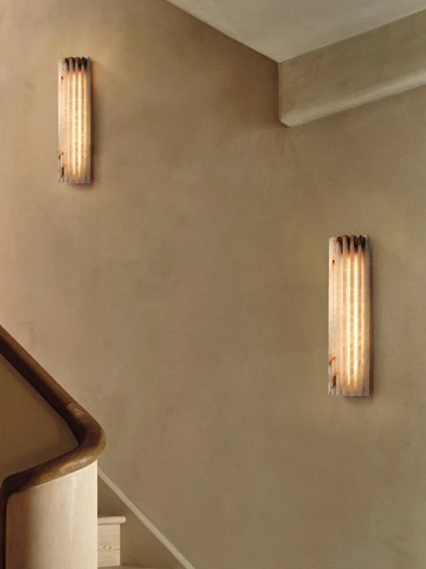 Rula Alabaster Wall Light | Ormexis