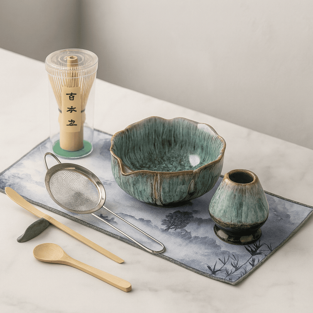 Verdant Glaze Matcha Set | Ormexis
