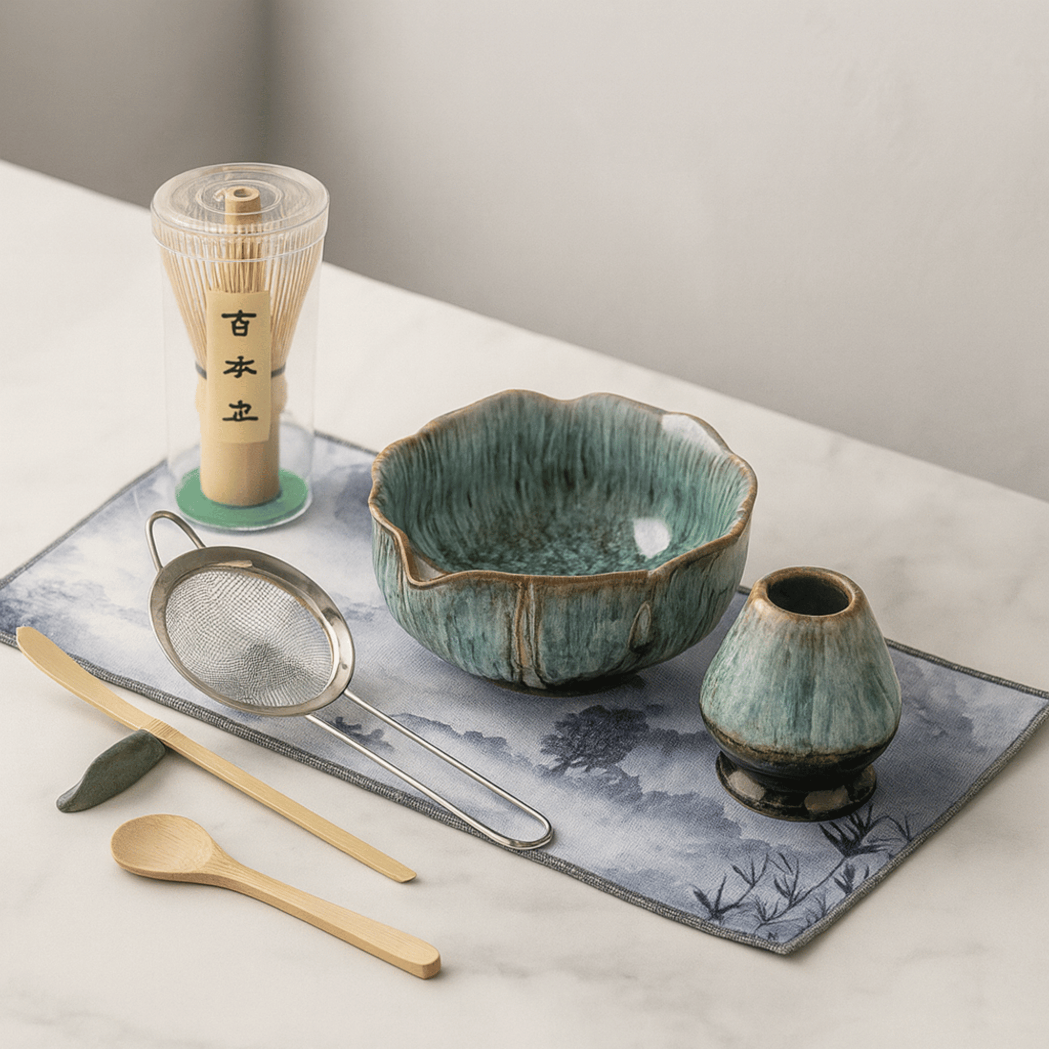 Verdant Glaze Matcha Set | Ormexis
