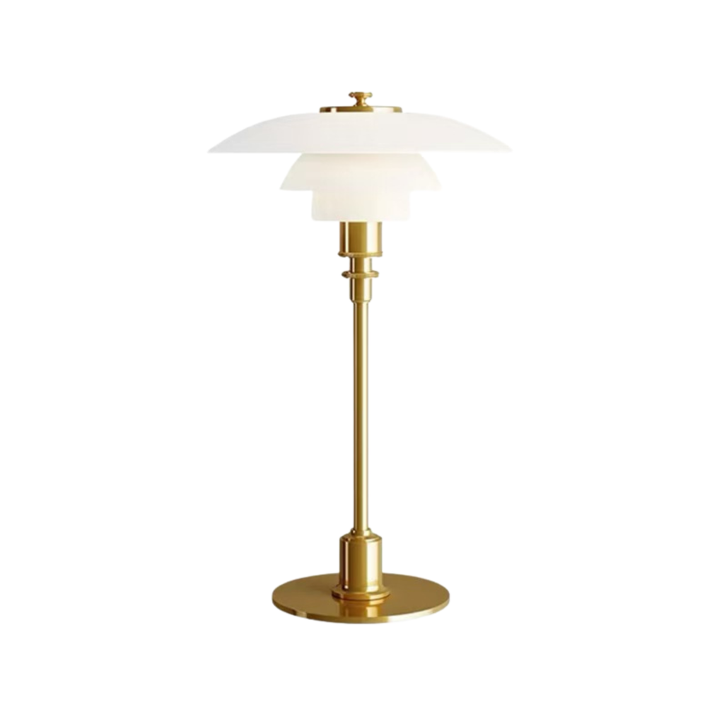 Nordica Halo Scandinavian Glass Table Lamp | Ormexis
