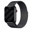 Elegantní černý řemínek Milanese Edition pro Apple Watch