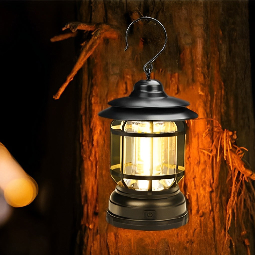 Timberline Glass Lantern Lamp | Ormexis