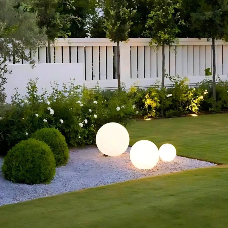 Luz de jardim esférica para exterior | Ormexis