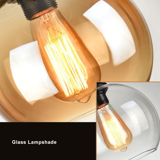 Vintage Rope Globe Pendant Light | Ormexis