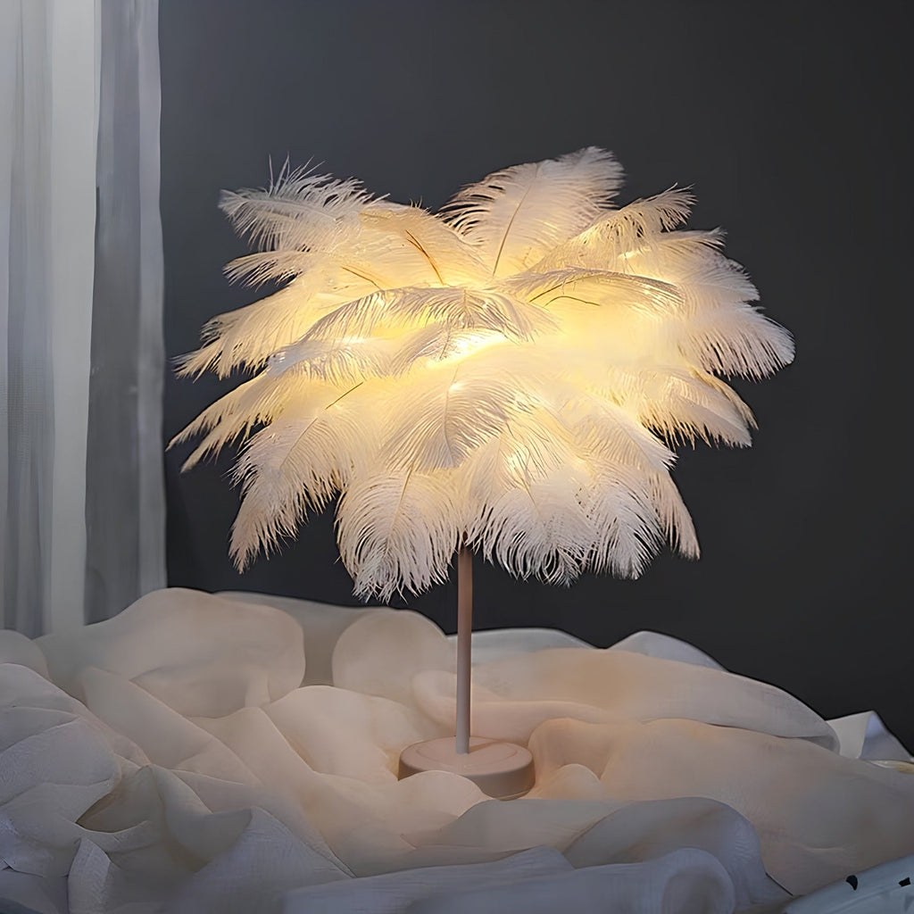 Plume Aura bordslampa | Ormexis