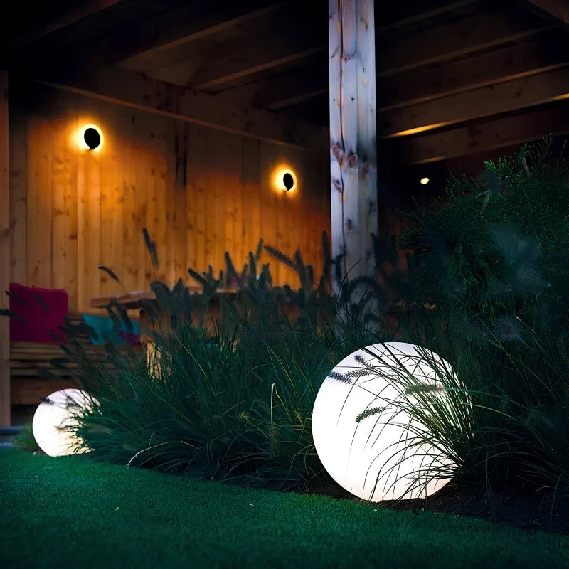Luz de jardim esférica para exterior | Ormexis