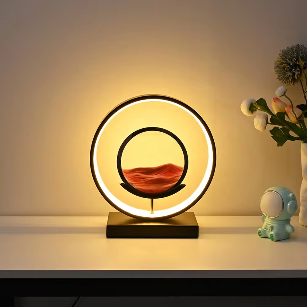 Eclipse Dune Sandscape Lamp | Ormexis