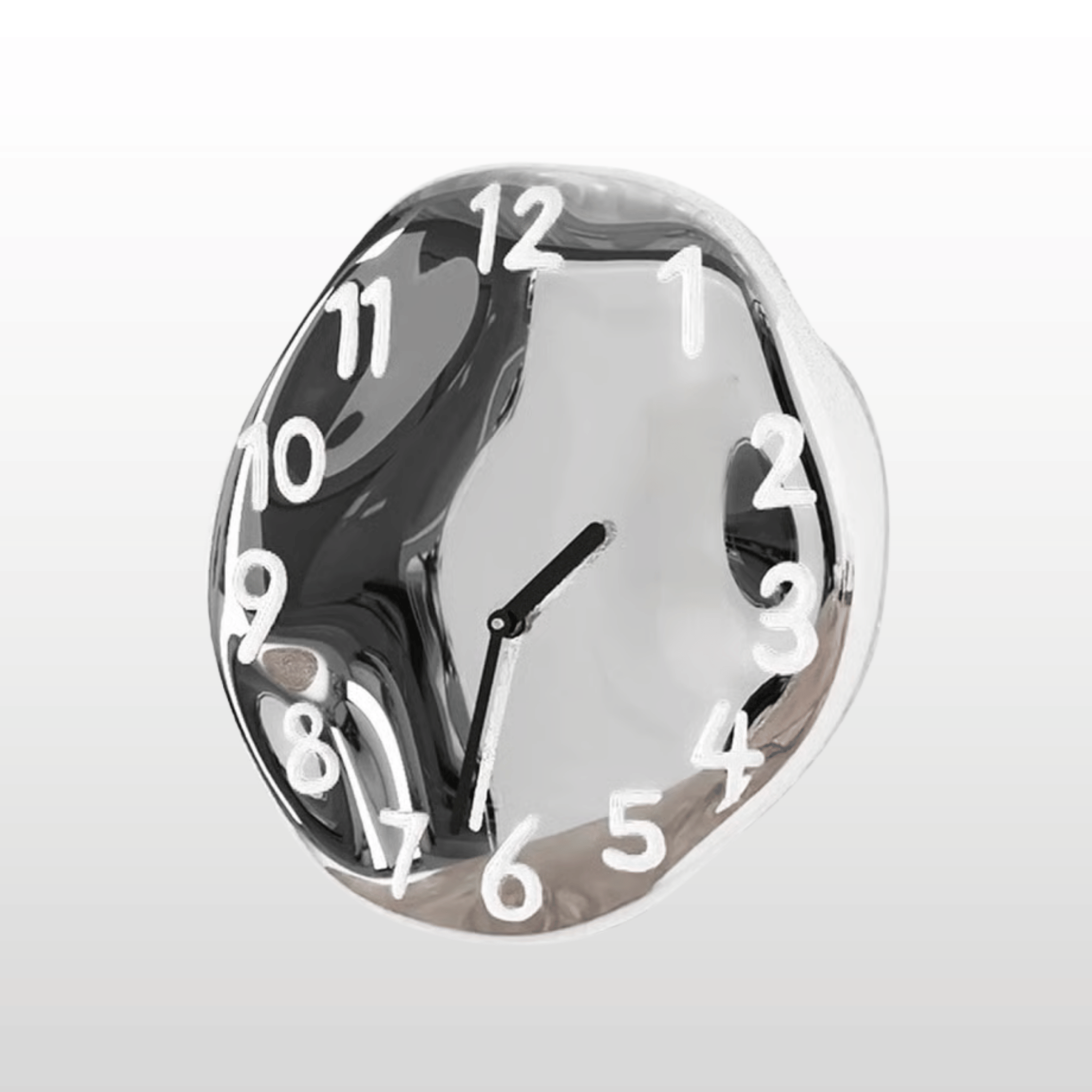 Horloge murale à visage déformé | Ormexis