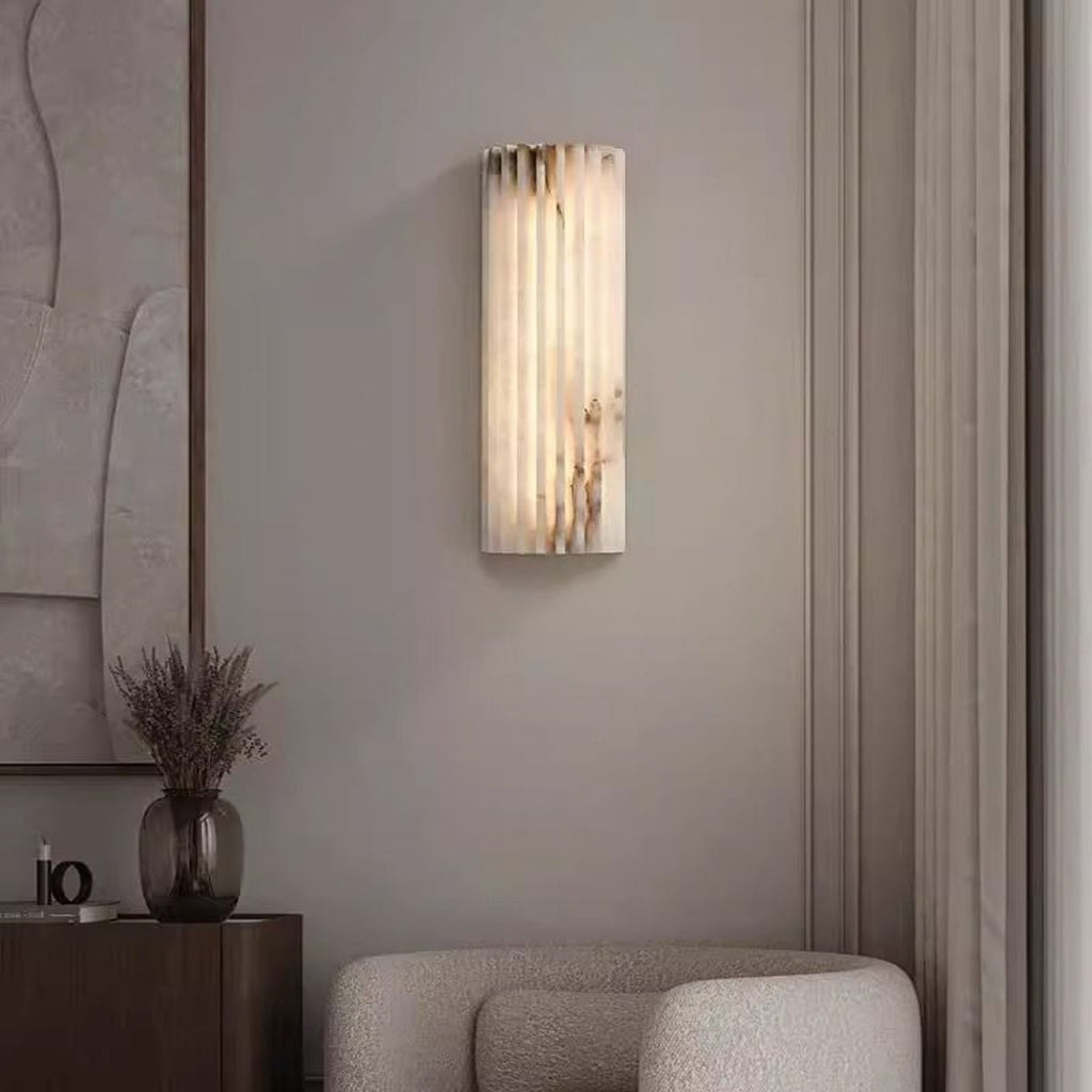 Rula Alabaster Wall Light | Ormexis