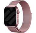 Pink Milanese Stainless Steel Strap for Apple Watch
