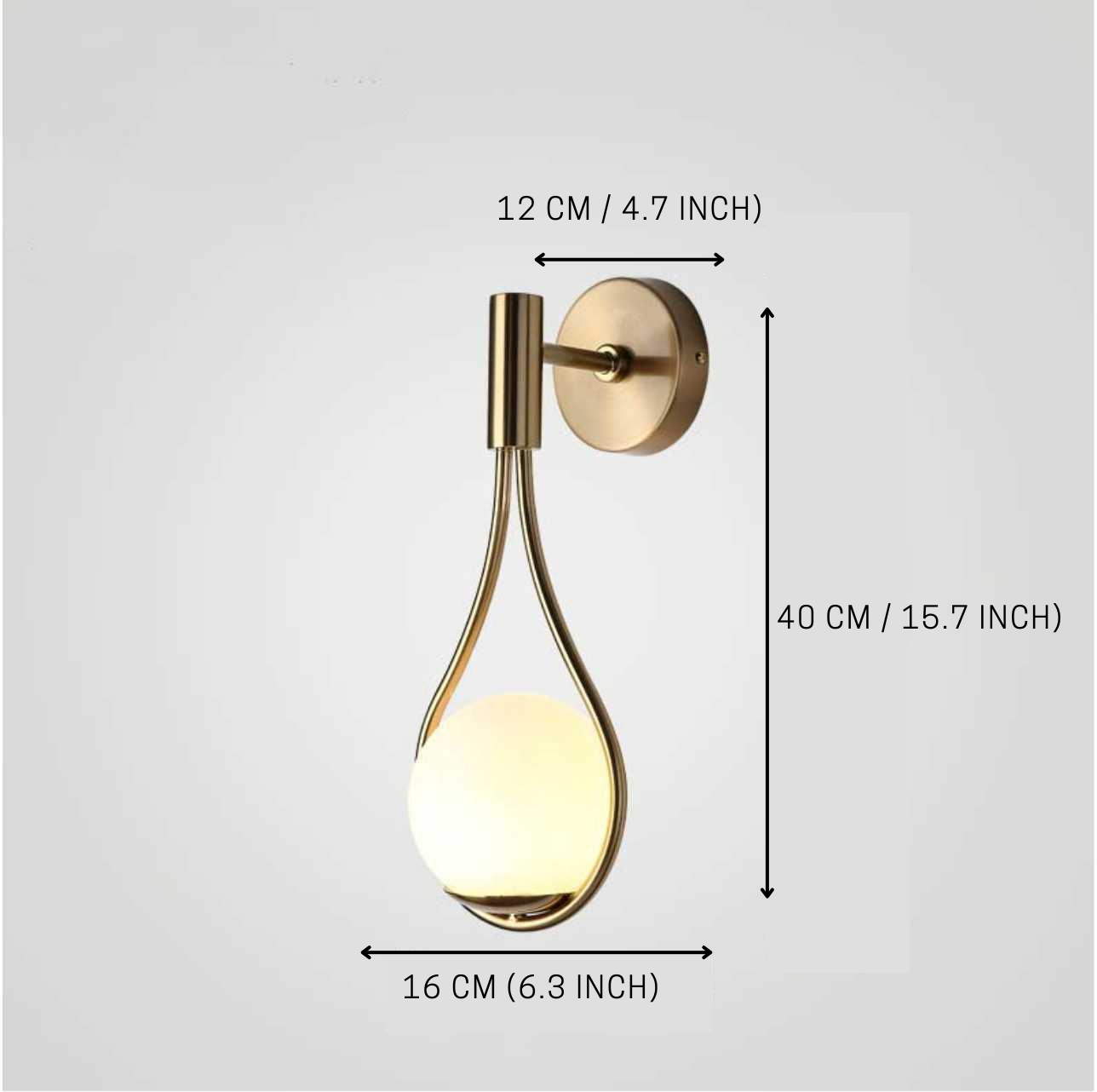 Silhouette Loop Wall Light | Ormexis