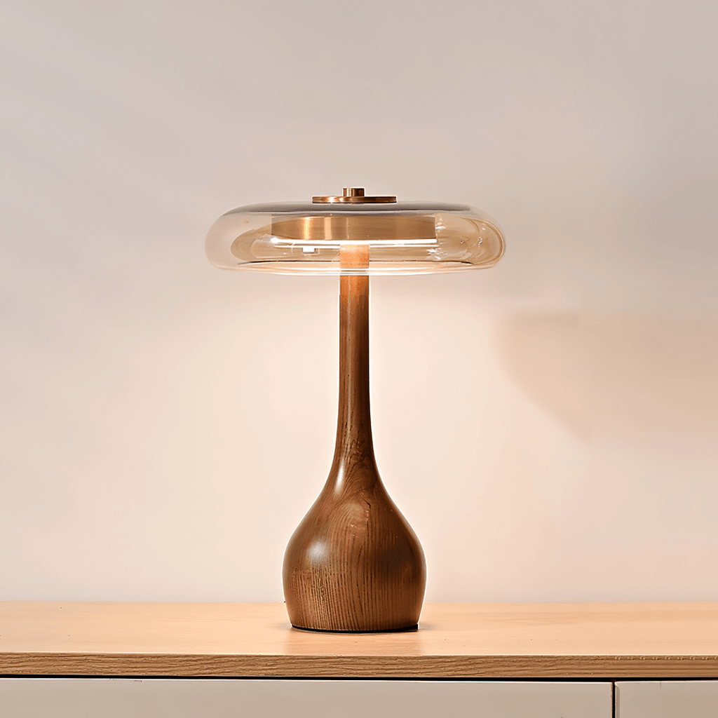Modern Wood Table Lamp | Ormexis