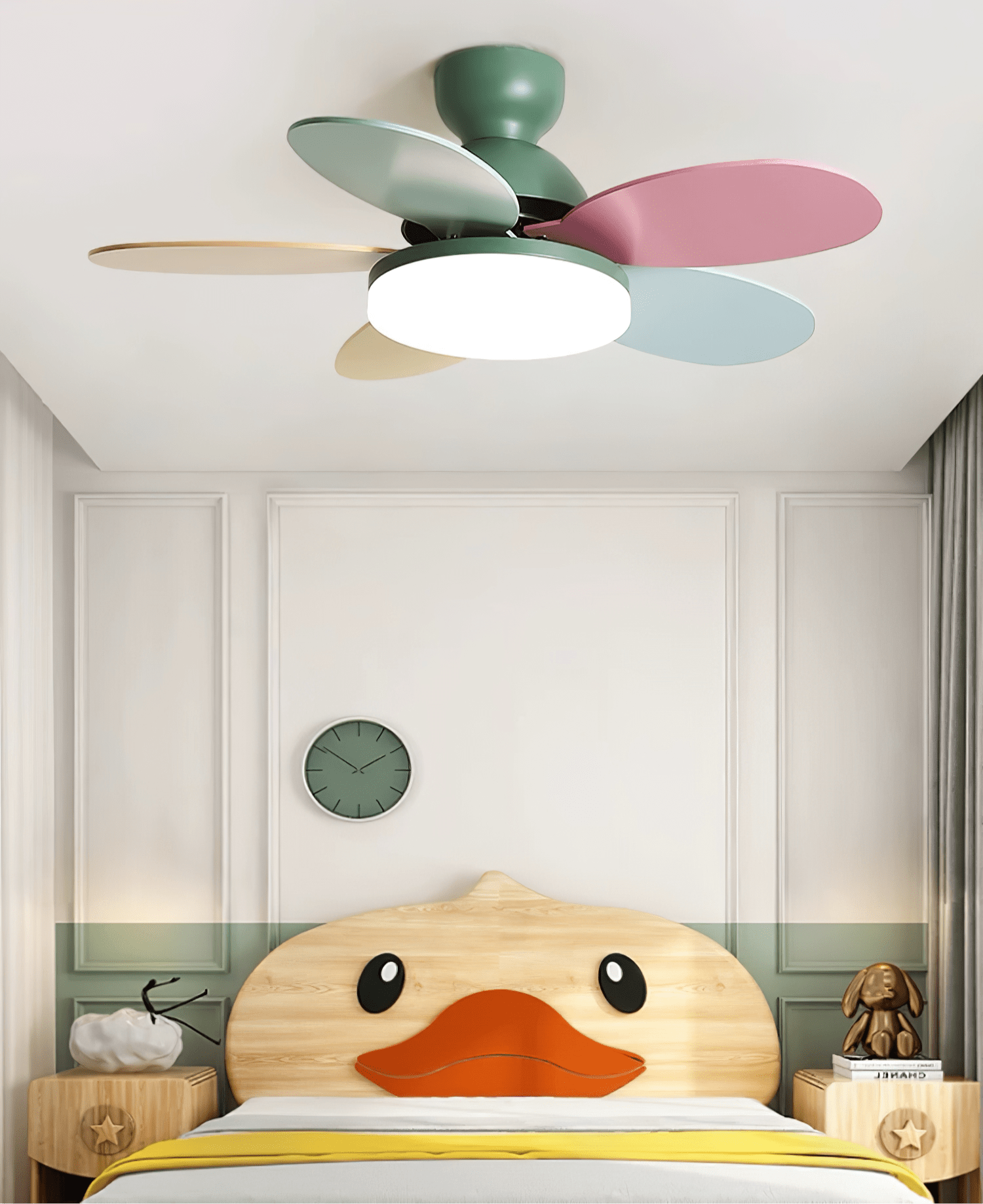 Luce per ventilatore da soffitto con pale a petalo | Ormexis