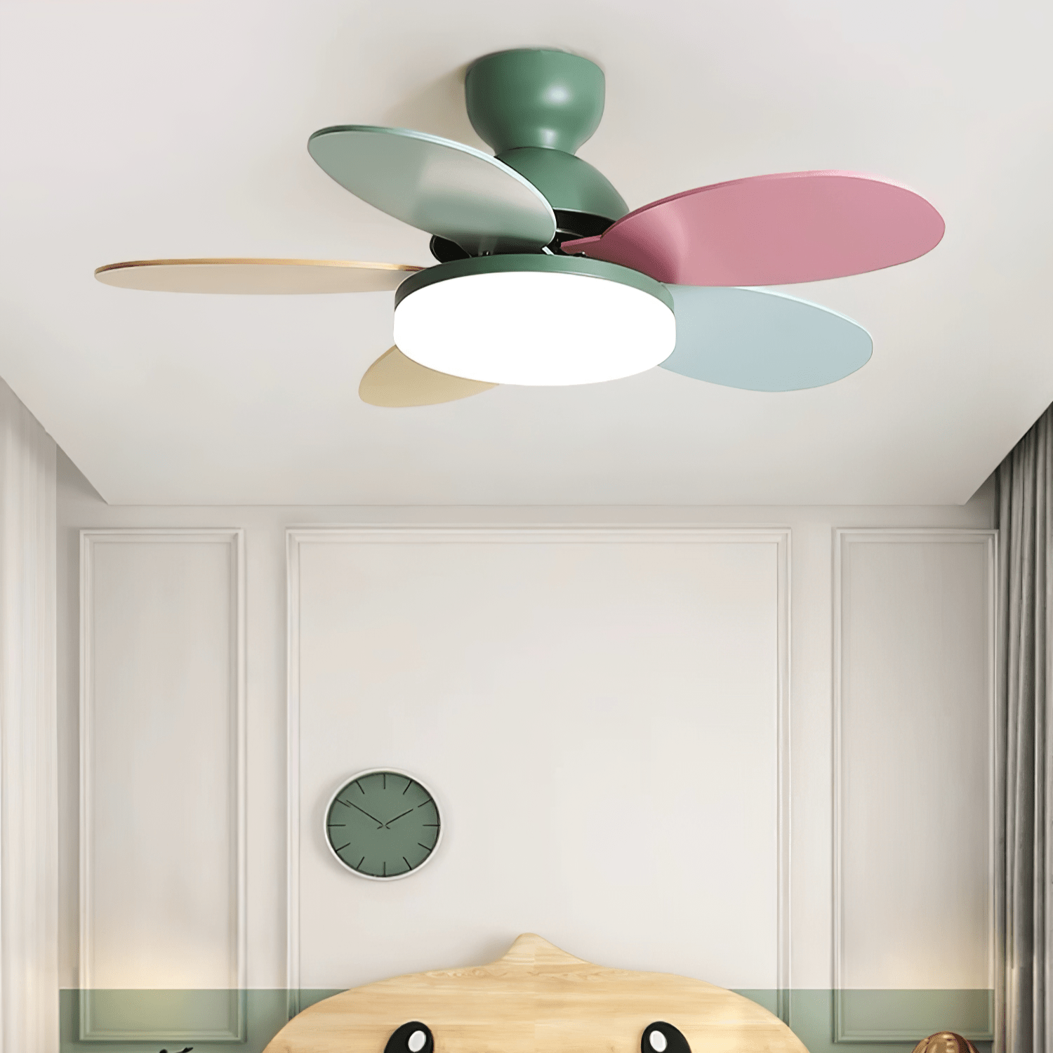 Luce per ventilatore da soffitto con pale a petalo | Ormexis