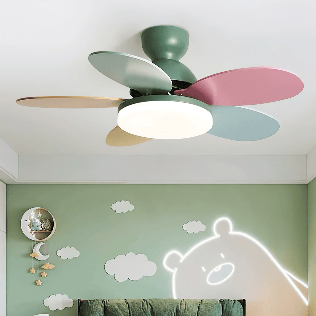 Luce per ventilatore da soffitto con pale a petalo | Ormexis