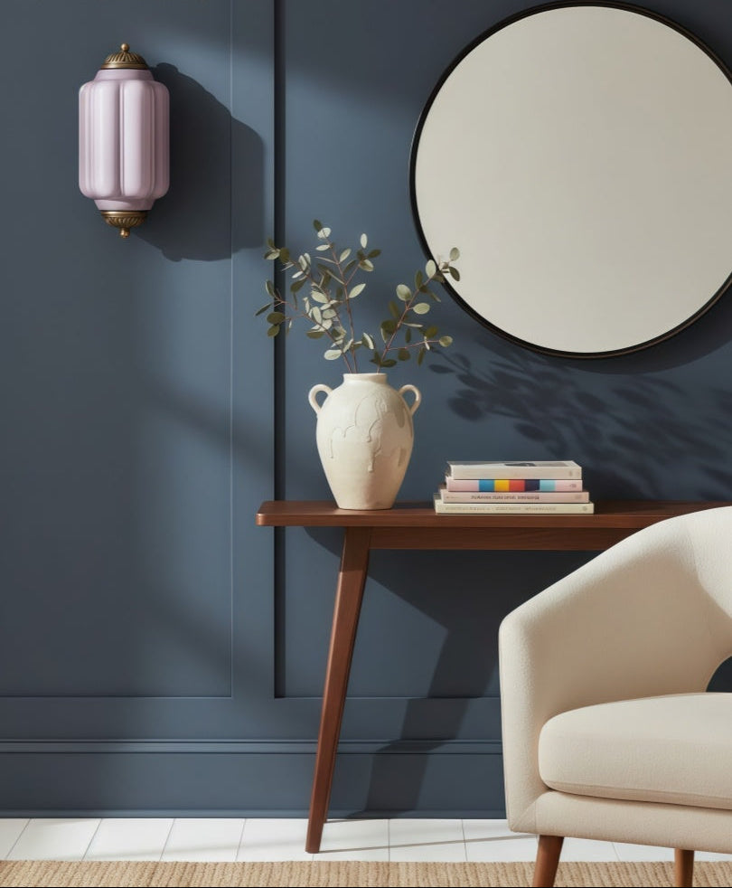 Ribbed Glass Capsule Wall Light | Ormexis