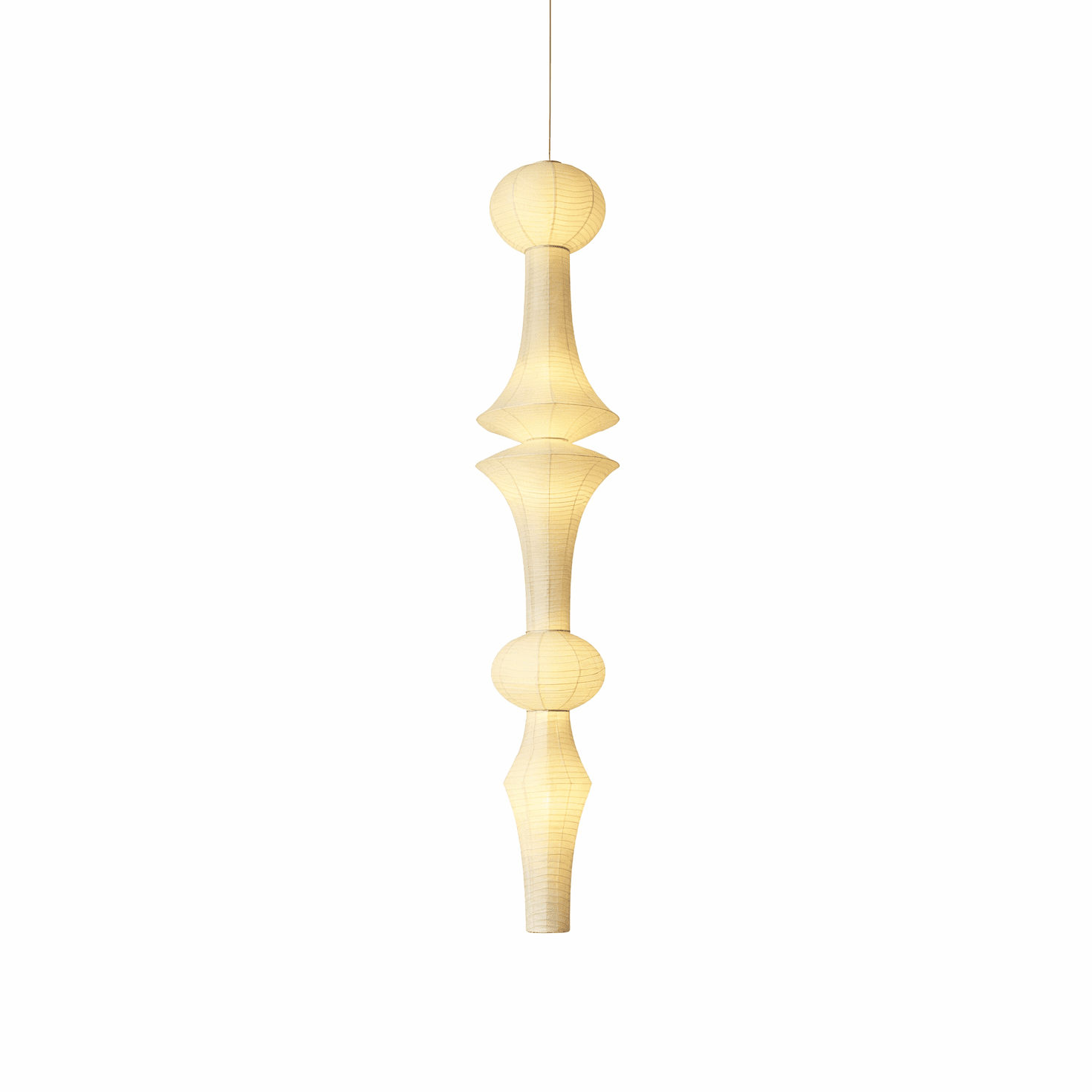 Washi Paper E Pendant Light | Ormexis