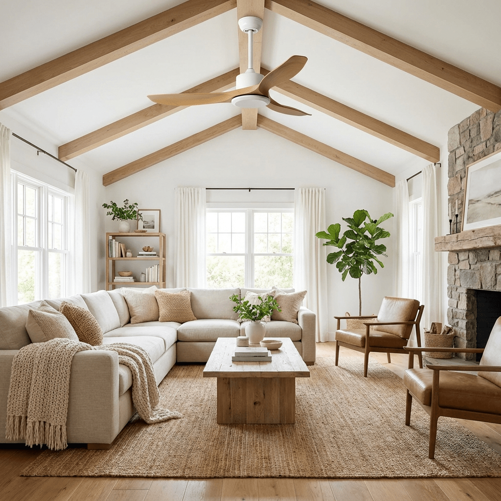 Stropní ventilátor Aero Curve Wood | Ormexis