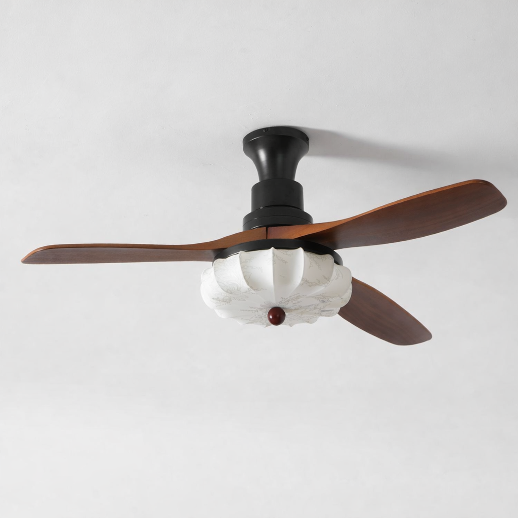 Lampa sufitowa z wentylatorem Lotus | Ormexis