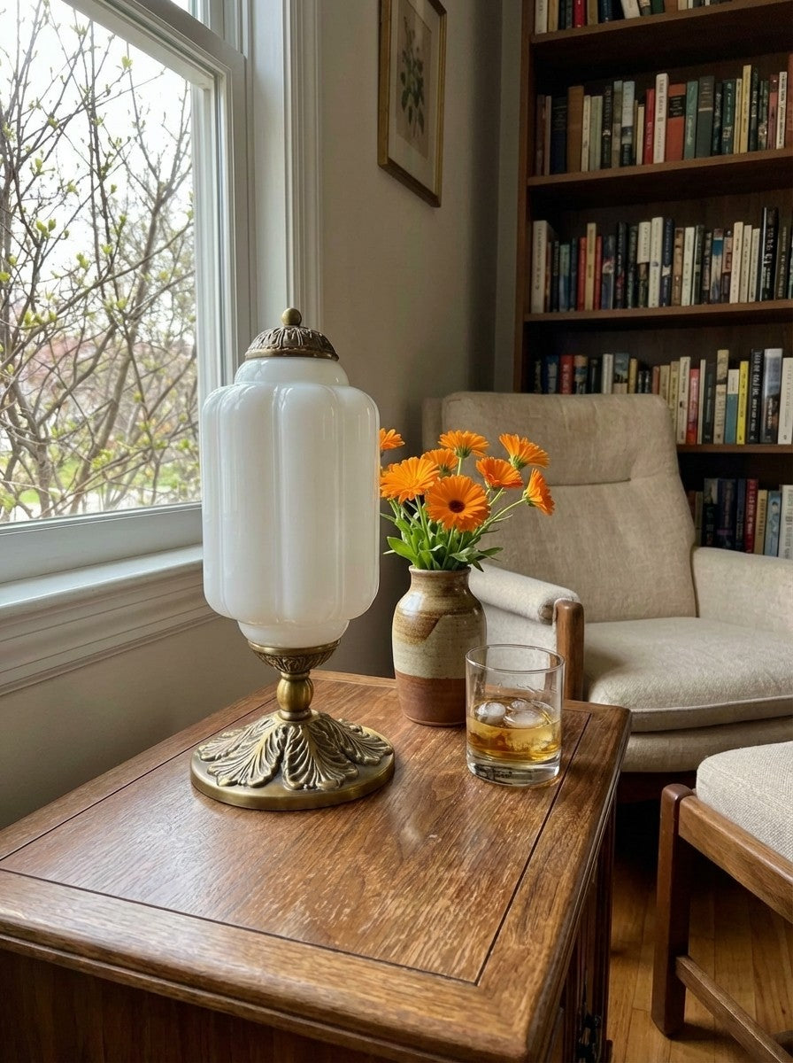 Uma Glass Table Lamp | Ormexis