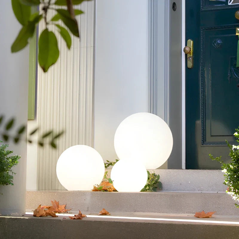Luz de jardim esférica para exterior | Ormexis