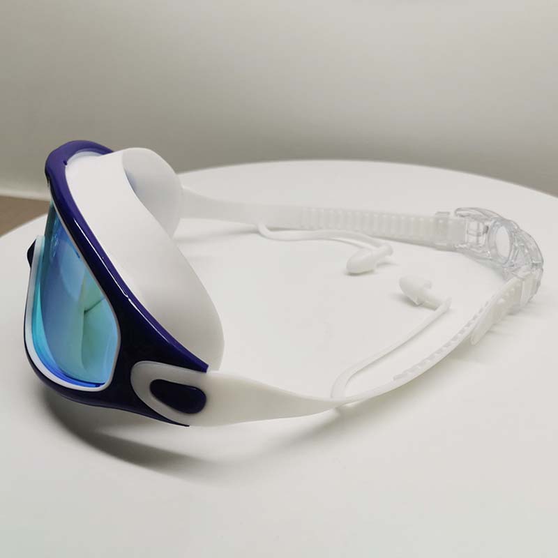 AquaVista Unisex Zwembril met Breed Zicht en Anti-Fog voor Gebruik in het Zwembad