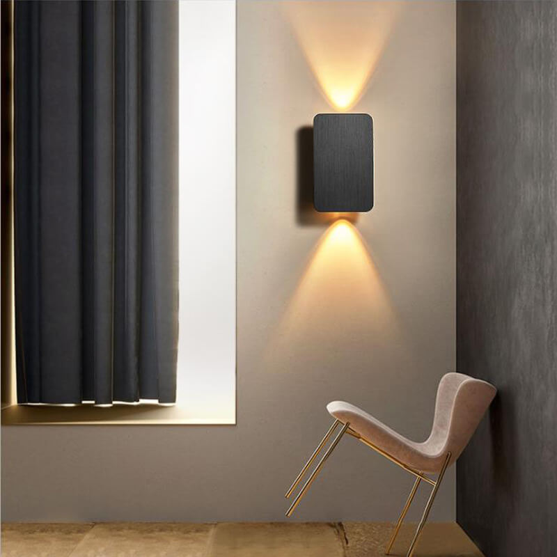 Lampă de perete LED minimalistă din aluminiu | Ormexis
