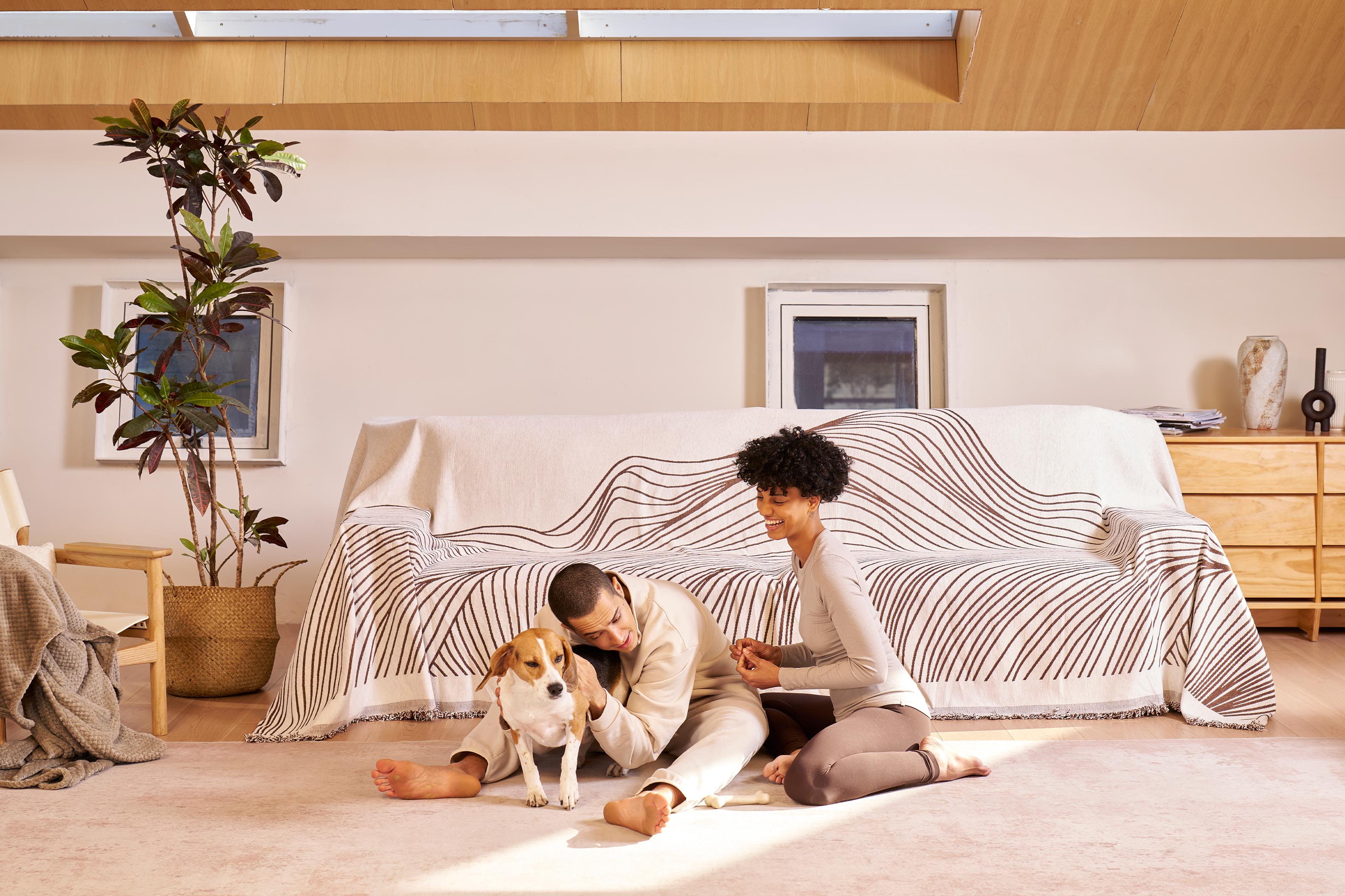 Flow Line Sofa Cover | Ormexis