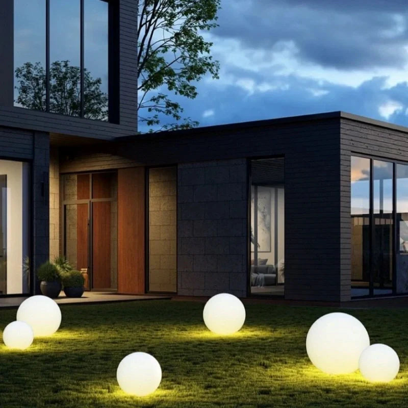 Luz de jardim esférica para exterior | Ormexis