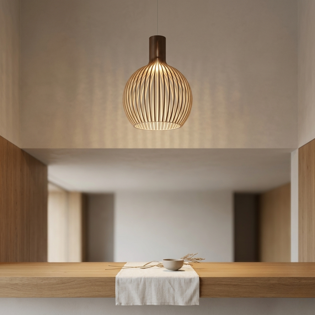 Lámpara colgante de madera Octo 4240 | Ormexis
