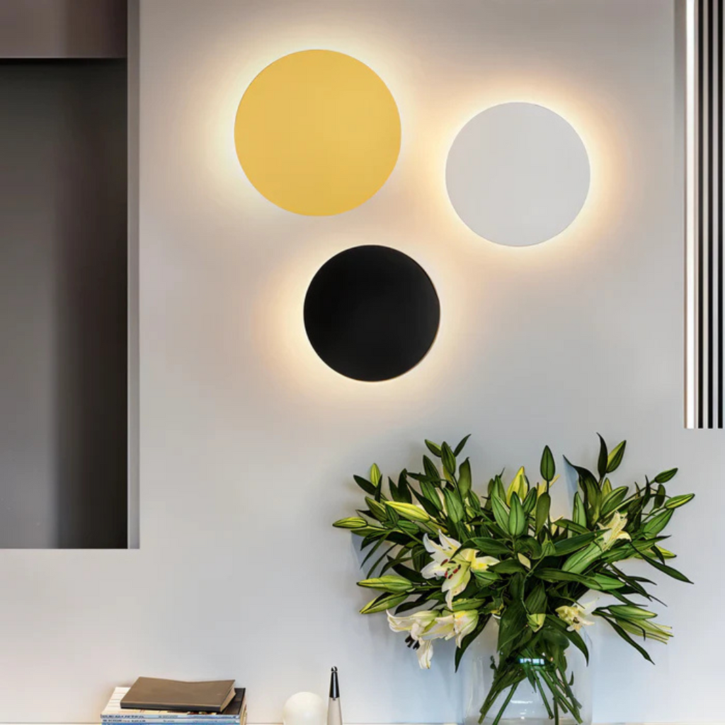 Ścienna lampa LED Halo Disc | Ormexis