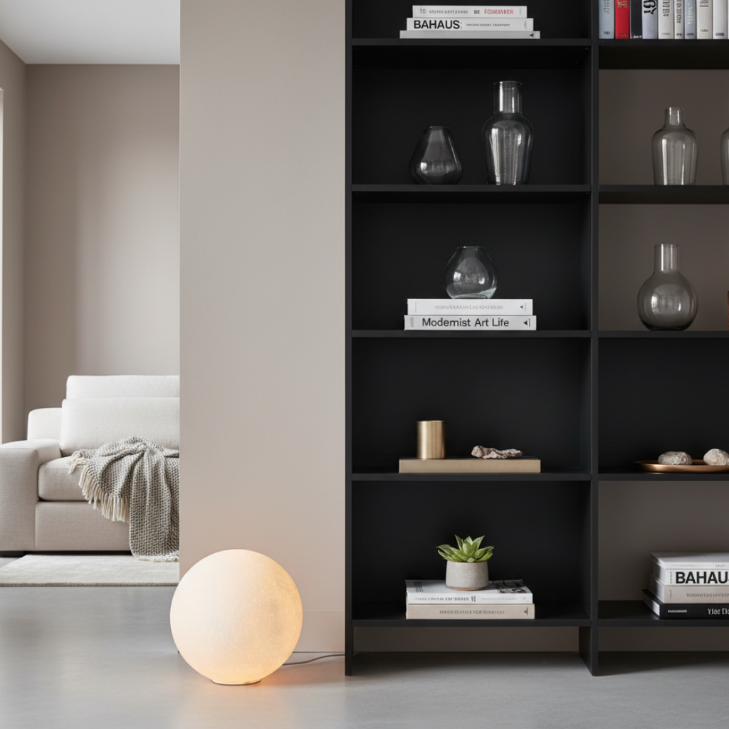 Spherical Diffused Floor Lamp | Ormexis