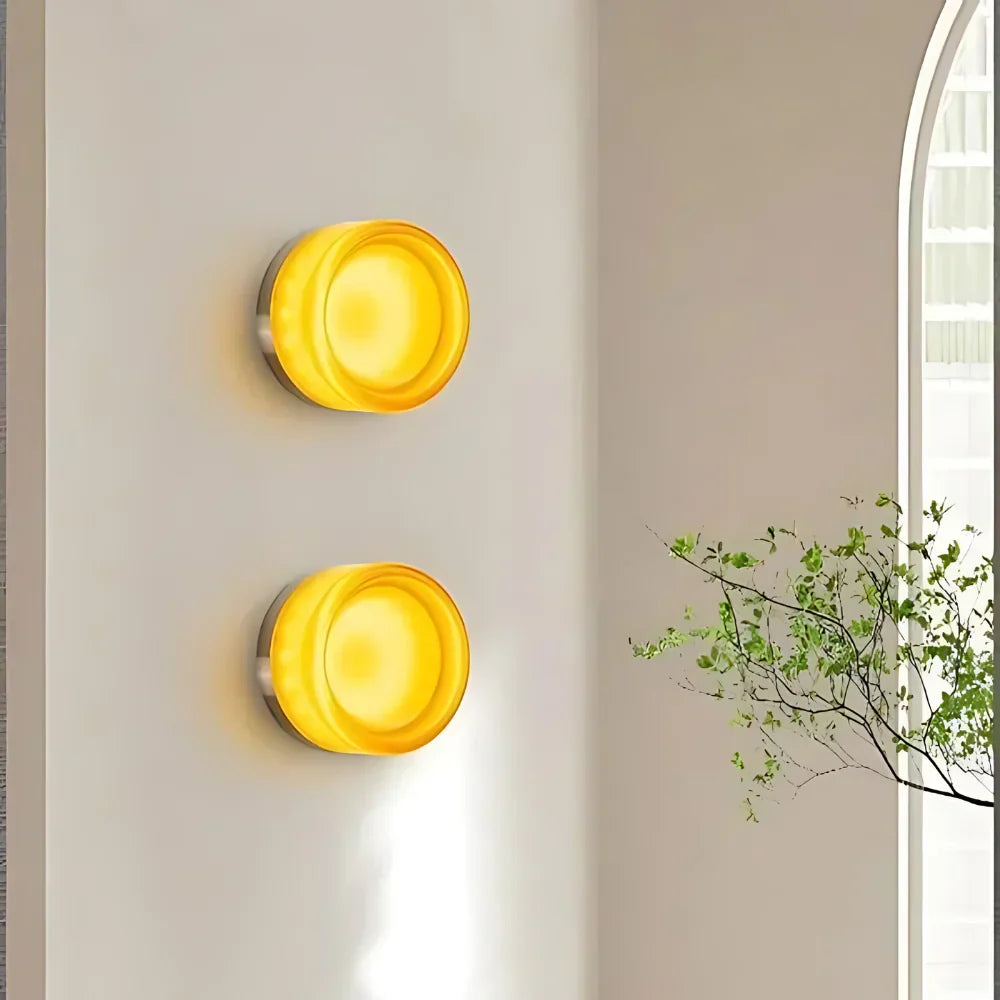 Applique da parete moderna con scanalature e illuminazione ambientale | Ormexis